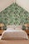 Cluckingham Farm Toile Grasscloth Wallpaper by House Party | Green Grass | 6 Yards For Sale - Image 4 of 9