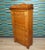 Tall Antique Biedermeier Wooden Pantry Cupboard For Sale - Image 11 of 18