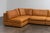 Vintage Corner Sofa in Natuzzi Cognac Leather, Italy, 2004, Set of 5 For Sale - Image 4 of 16