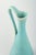 Turquoise Glazed Ribbed Pitcher by Gunnar Nylund for Rörstrand, 1950s For Sale - Image 3 of 5