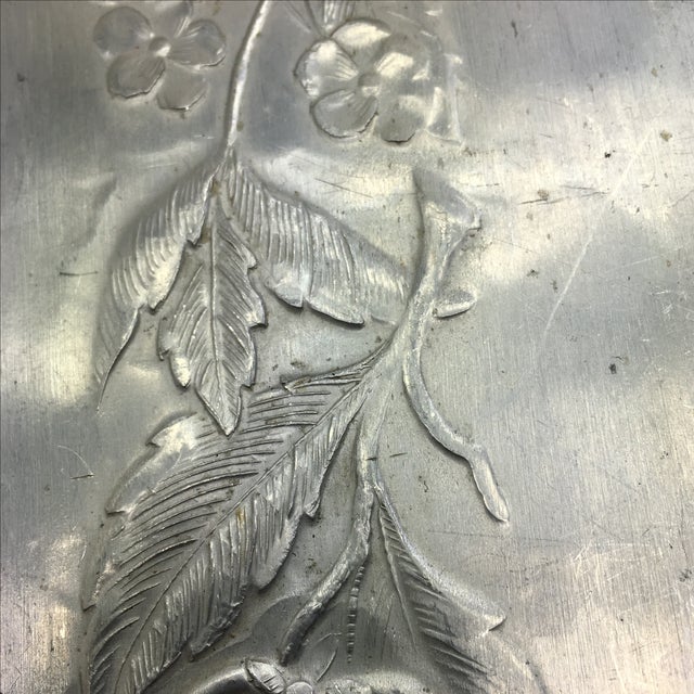 Hand Everlast Metal Tray Chairish