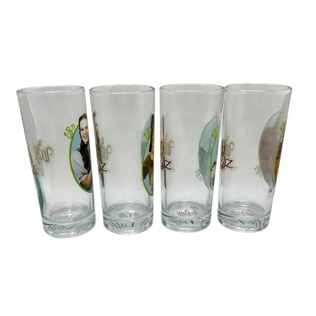 Vintage Glass Tumblers Featuring 'The Wizard of Oz' Characters by Vandor - A Set of 4 For Sale - Image 4 of 15