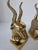 Mid 20th Century Pair of Vintage Solid Brass Gazelle Bookends For Sale - Image 5 of 8