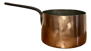 Antique Victorian Copper Saucepan from Hodges & Sons, 1860