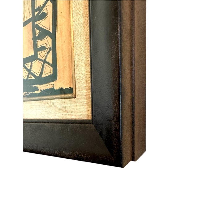 Animal Skin Abstract Art From a Michael S. Smith Installation, Actor Jim Belushi's Ca Estate For Sale - Image 7 of 7