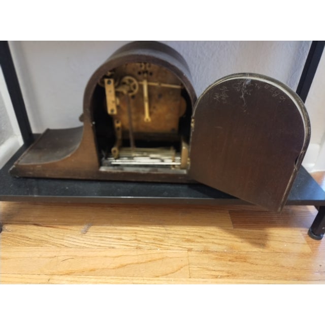 Seth Thomas clock. It was my mom's. It's a Chime #79