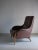 Brown Leather Lounge Chair, Netherlands, 1980s For Sale - Image 4 of 11