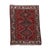 Vintage Oriental Rug Including Red and Gray Colors For Sale