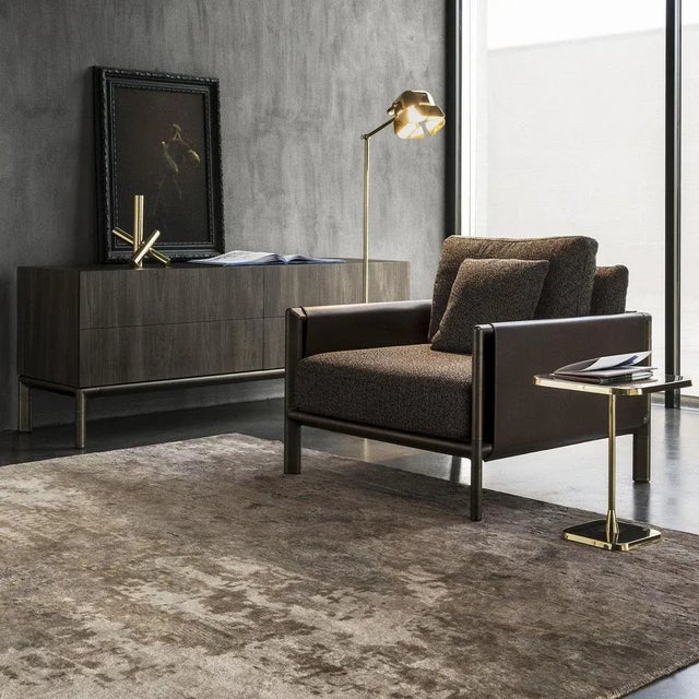 Not Yet Made - Made To Order Frame Gray Armchair For Sale - Image 5 of 7