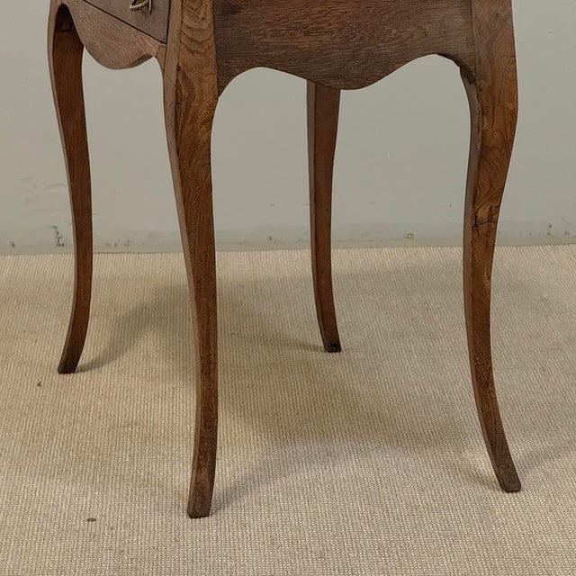 18th Century Dutch Oak End Table With Cabriole Legs For Sale - Image 13 of 18