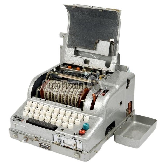 Electromechanical Wheel-Based Cipher Machine, 1950s For Sale - Image 15 of 15