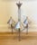 Gray 1980s Memphis Robert Sonneman for George Kovacs Conic 20” Chandelier For Sale - Image 8 of 12