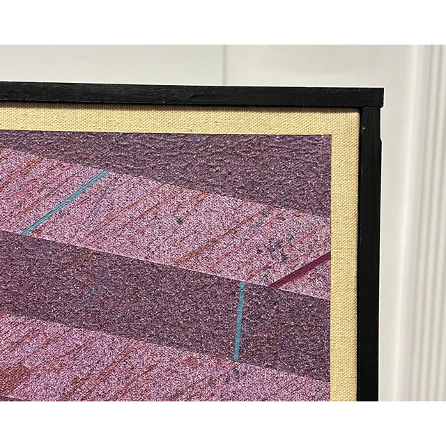 Postmodern “Stellar Series #1” Oil on Canvas Painting by Robert W. Davis For Sale - Image 3 of 7