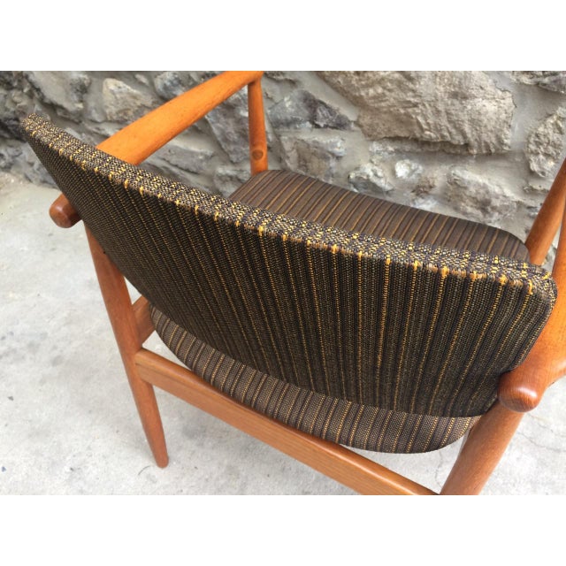 Wood Danish Modern Teak Armchair by Farsö Møbelfabrik, 1960s For Sale - Image 7 of 12
