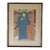 Antique Japanese Wood Block Print of a Kabuki Actor by Utagawa Kunisada 19thC For Sale