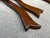 Late 20th Century Vintage Folk Art Hand-Carved Bow Wall Shelves, a Pair For Sale - Image 5 of 9
