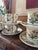 1990s Villeroy Boch Castellina Cups Saucers Citta Campagna Floral Fruit Coffee Tea - Set of 6 For Sale In Chicago - Image 6 of 9