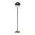 1960s Mid-Century Modern Attr. Fredrick Cooper Brass Floor Lamp For Sale
