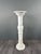 Mid-Century Carved White Marble Column, 1950s For Sale - Image 3 of 8