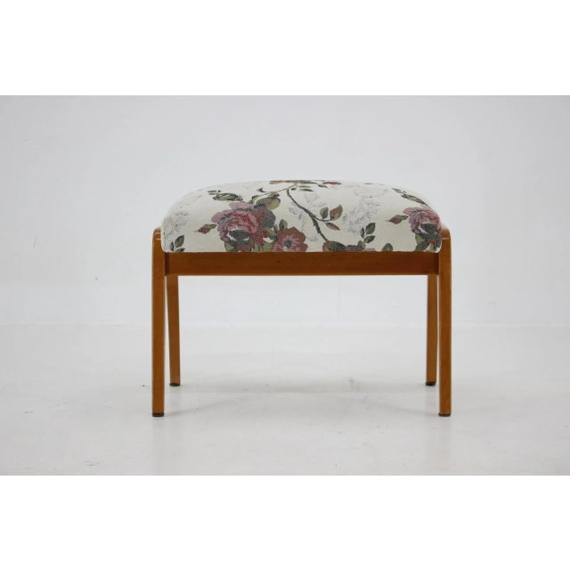 Beech Stool, Czechoslovakia, 1970s For Sale - Image 3 of 9