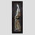 1920s Early 20th-Century American Art Deco Stained Glass Panels in Custom Macassar Screen For Sale - Image 5 of 18