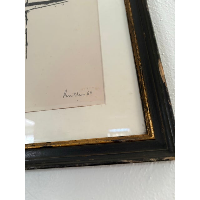 1968 Abstract Figurative Print, Signed & Numbered 36/65 For Sale In Washington DC - Image 6 of 12