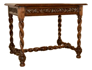19th Century French Oak Side Table