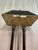 Wood Vintage Double Column Table Lamp For Sale - Image 7 of 9