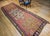 Vintage Anatolian Turkish Kilim Gallery Rug, Flat-Woven Geometric Pattern, Pink & Yellow, 5x13 For Sale - Image 13 of 14