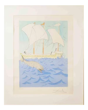 Dali, Zebulun, 1973, Etching