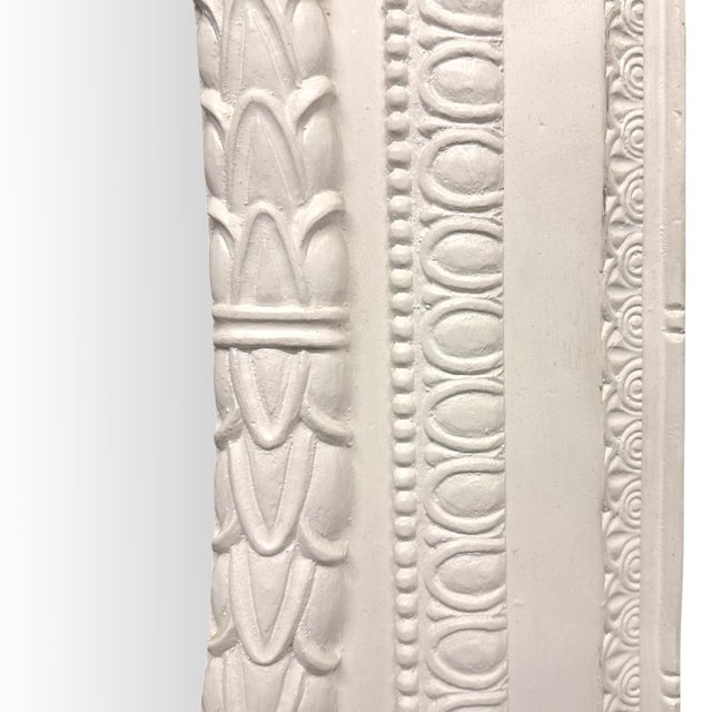 20th Century Plaster Neoclassical Framed Mirror For Sale - Image 12 of 13