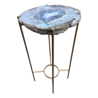 Unusual Modern Handcrafted Drinks Table. For Sale