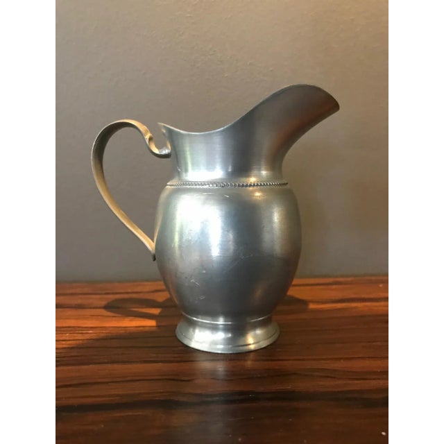 Gray Art Deco Tin Tea & Coffee Service, Set of 5 For Sale - Image 8 of 16