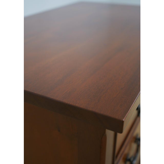 Pair of Stickley Antiquities Mahogany Bachelor Chests For Sale - Image 9 of 18