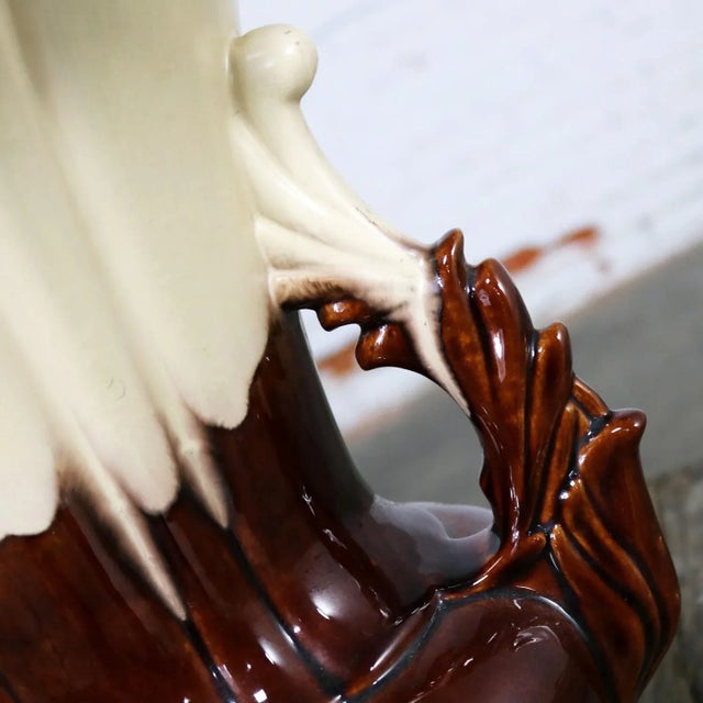 S and G Keramik Monumental Classic Style German Ceramic Floor Vase For Sale - Image 10 of 11