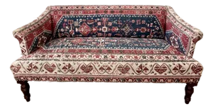 Anthropologie Kilim Style Sofa