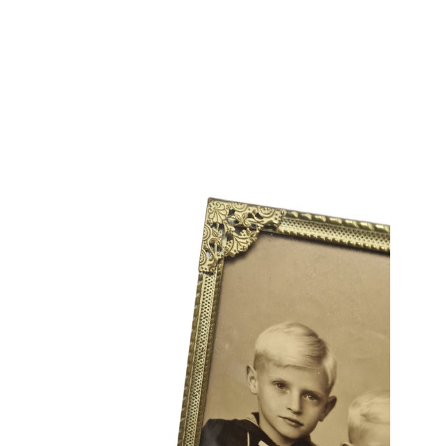 1950s Art Deco Frame, Belgium, 1950s For Sale - Image 5 of 10