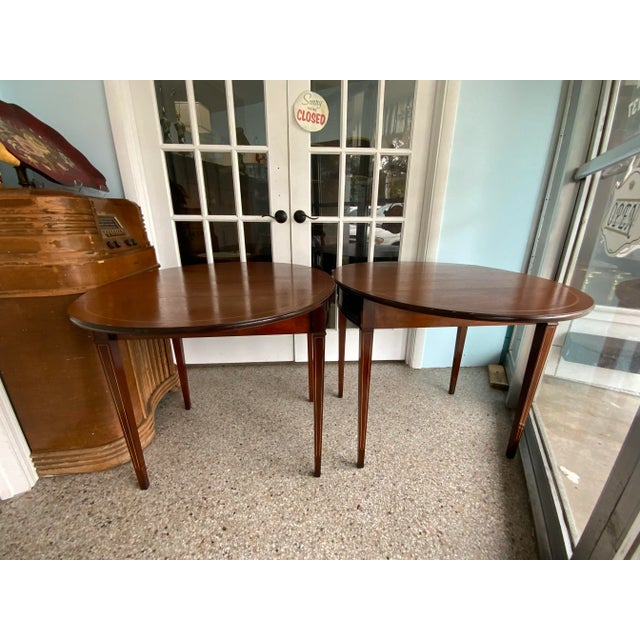 Brandt Mid 20th Century Vintage Brandt End Tables - Set of 2 For Sale - Image 4 of 10