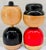 Japanese Vintage Japanese Wedding Kokeshi Dolls – Hanayome Bride & Mubuko Groom Folk Art Pair, Hand-Painted Wood For Sale - Image 3 of 10