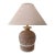 1970s Brutalist Sculpted Earthenware Table Lamp by Casual Lamps of California For Sale
