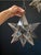 1970s Antique Brass and Glass Star Light, 1970s For Sale - Image 5 of 9