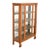 Berkey & Gay Style Antique Mission Oak Arts & Crafts Bookcase Cabinet, Circa 1910 For Sale