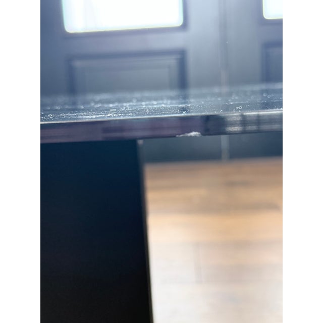 Black Vintage Ikea Modular Smoked Glass Coffee Table – Convertible 3-Piece Set – Made in SwedenLi For Sale - Image 8 of 18