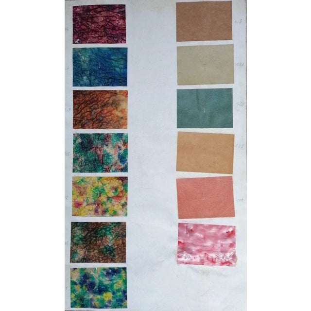 Papiers II is an original contemporary artwork realized in the XX Century. Original collage on watermarked paper....