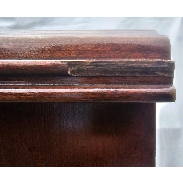 1971 Bassett Chippendale Walnut Lingerie Chest – Tall 6‑Drawer Vintage Chest For Sale - Image 12 of 18