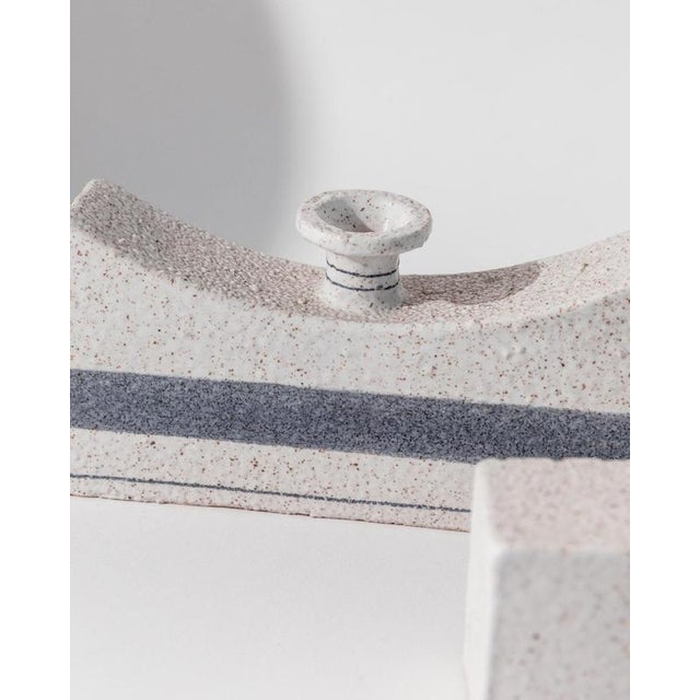 Vintage Ceramic Vases, 1980s, Set of 2 For Sale - Image 5 of 11