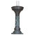 Late 20th Century Mid Century Modern James Mont Style Tall Patinated Bronze Table Lamp, Japan For Sale - Image 12 of 14
