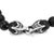 Onyx Men’s David Yurman Sterling Silver 8mm Black Onyx Spiritual Beads Link Bracelet For Sale - Image 8 of 8
