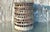 Vintage Boho Punch Cut Cylinder Lamp For Sale - Image 10 of 13