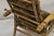 19th Century Antique Arts & Crafts Mission Turn Carved Walnut Small Child's Morris Chair For Sale - Image 10 of 12